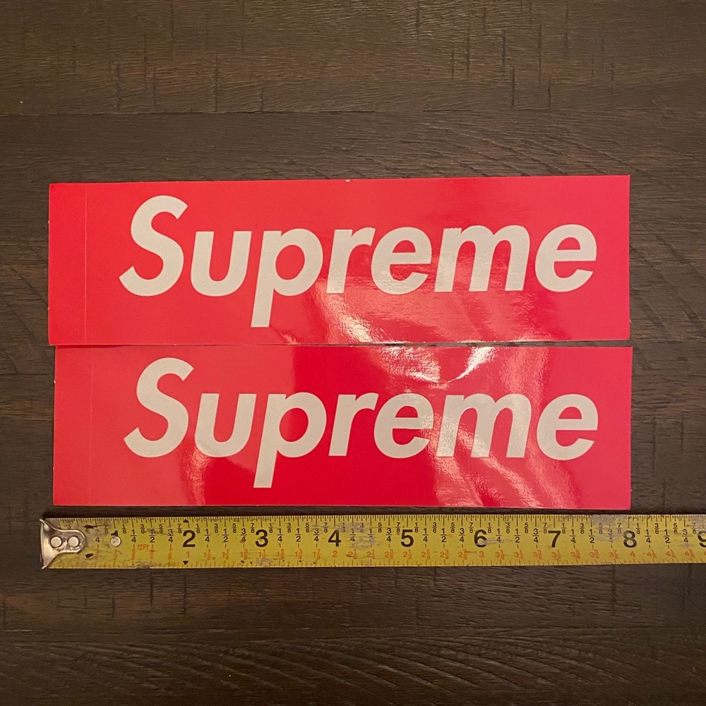 Supreme Box Logo Stickers - Picture 2 of 3